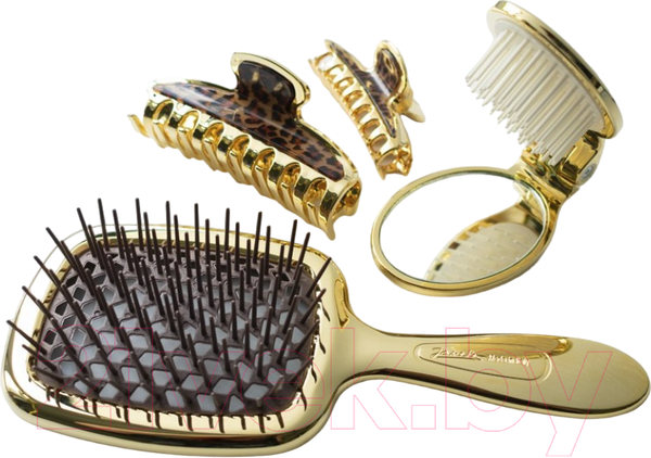 Изображение товара Расческа Janeke Superbrush Small AUSP235 (золотистый/коричневый)