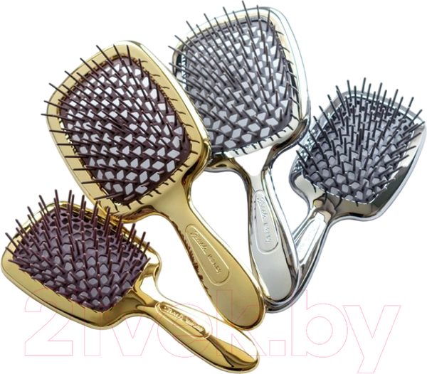 Изображение товара Расческа Janeke Superbrush Small AUSP235 (золотистый/коричневый)