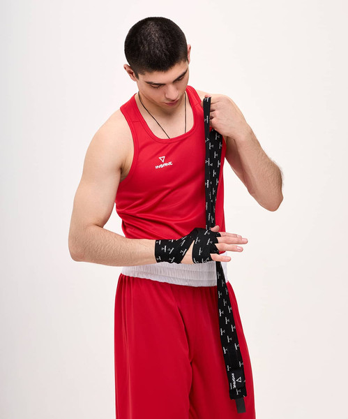 Изображение товара Боксерские бинты Insane Print / IN23-HW400 (3.5м, черный)