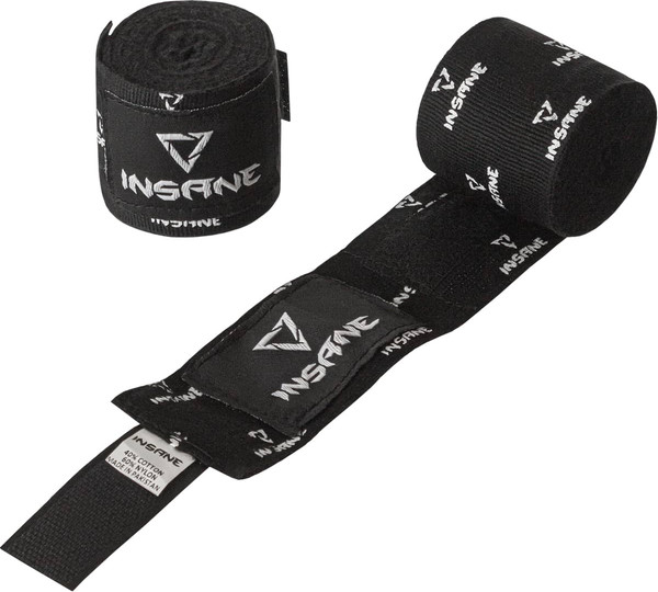 Изображение товара Боксерские бинты Insane Print / IN23-HW400 (3.5м, черный)