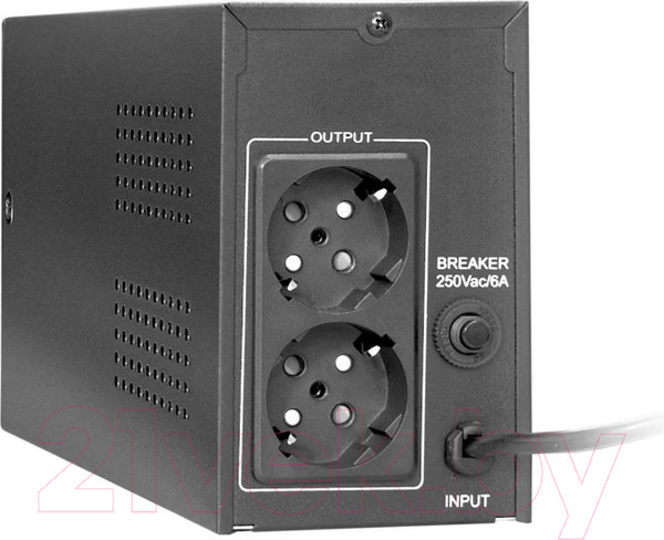 Изображение товара ИБП ExeGate BNB-600.LED.AVR.EURO (EP244543RUS)