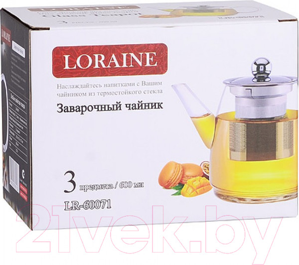 Изображение товара Заварочный чайник Loraine 60071