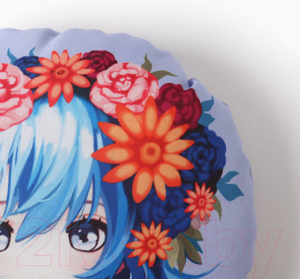 Изображение товара Подушка декоративная Этель Девушка с цветами / 10318119