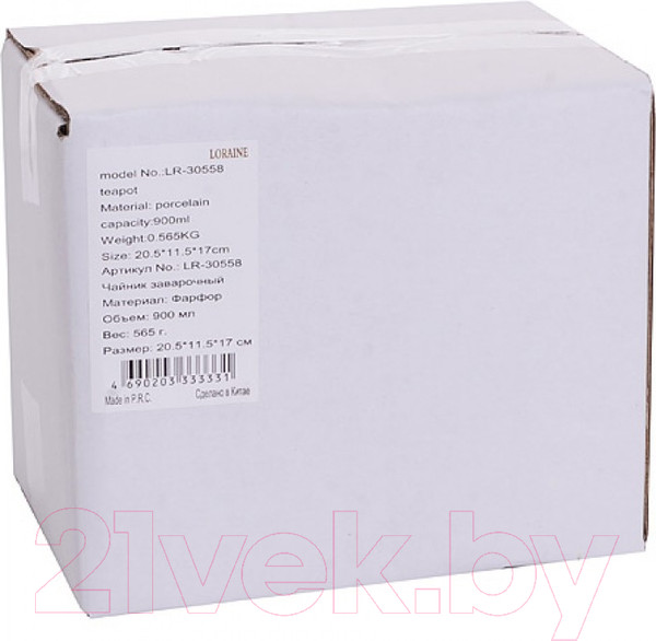 Изображение товара Заварочный чайник Loraine 30558