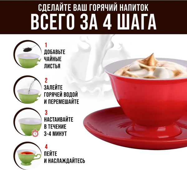 Изображение товара Набор для чая/кофе Loraine 26554