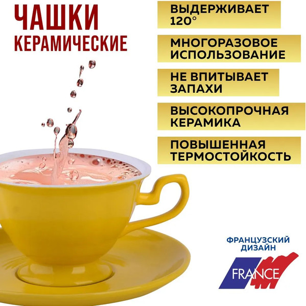 Изображение товара Набор для чая/кофе Loraine 26554