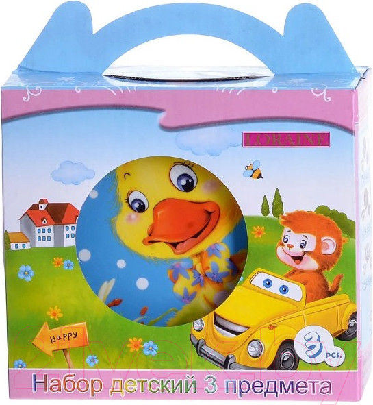 Изображение товара Набор столовой посуды Loraine Утенок 24023