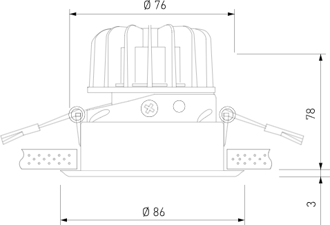 Изображение товара Точечный светильник Elektrostandard 25081 LED 8W 4200K (черный)