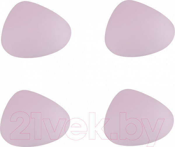 Изображение товара Набор плейсматов Nouvelle Экокожа / 9903255-25-Н4 (4шт, лавандовый)