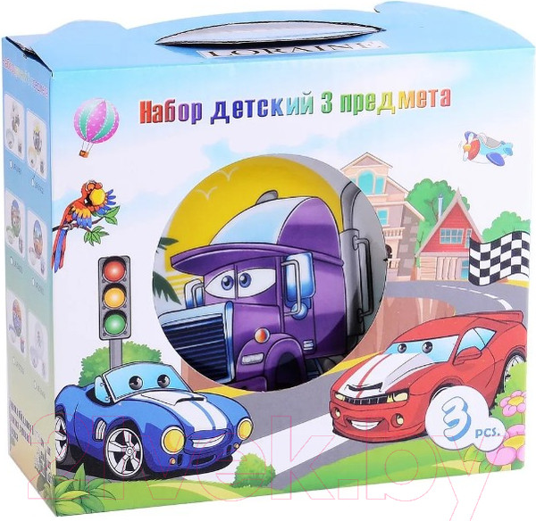 Изображение товара Набор столовой посуды Loraine Машина 31432