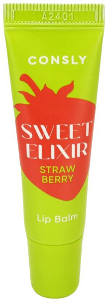 Изображение товара Бальзам для губ Consly Sweet Elexir c экстрактом клубники (10мл)