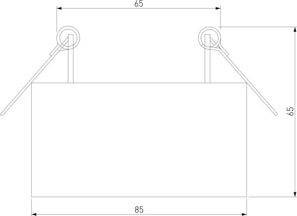 Изображение товара Точечный светильник Elektrostandard Glam 25095/LED (черный)