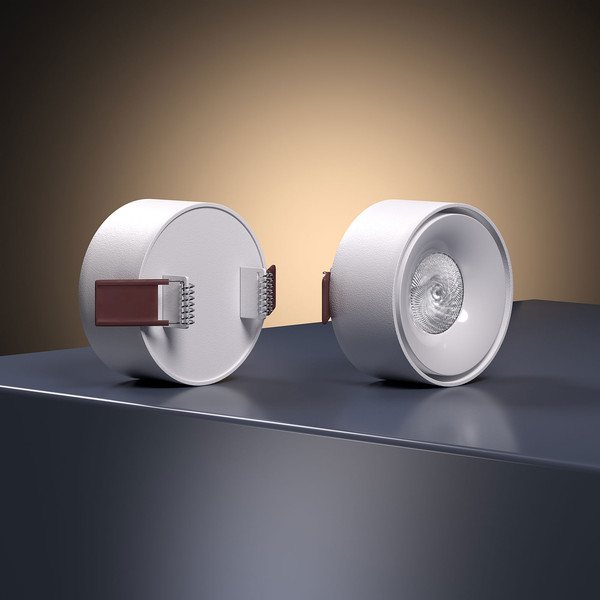 Изображение товара Точечный светильник Elektrostandard Glam 25095/LED (белый)