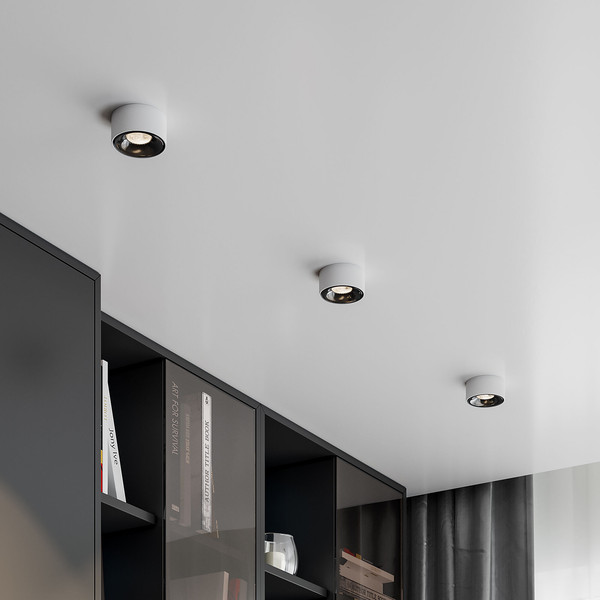 Изображение товара Точечный светильник Elektrostandard Glam 25095/LED (белый/черный)