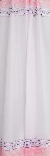 Изображение товара Шторка-занавеска для ванны Вилина Для бережливых 66661-0722 (170x180, розовый орнамент)