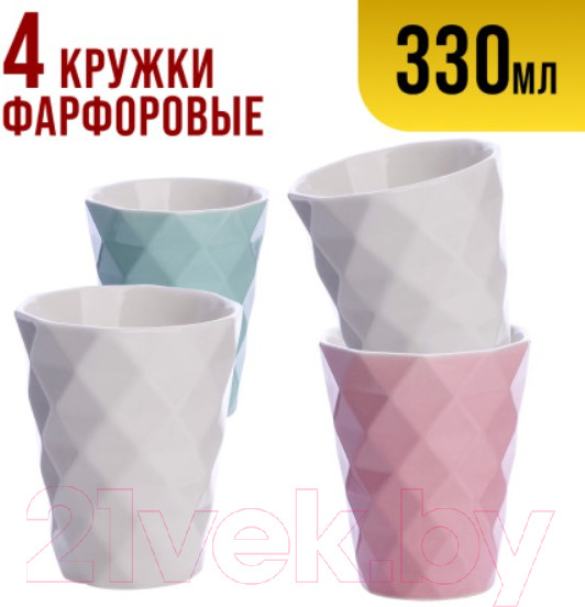 Изображение товара Набор кружек Loraine 31354-Н1