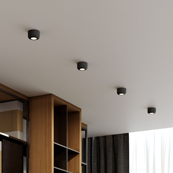 Изображение товара Точечный светильник Elektrostandard Onde 25088 LED 7W 4000K (черный)