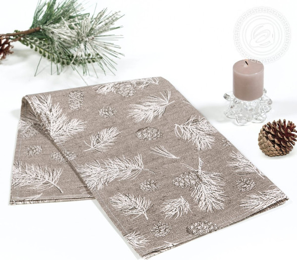 Изображение товара Полотенце АртПостель Шишкин лес из рогожки (50x70)