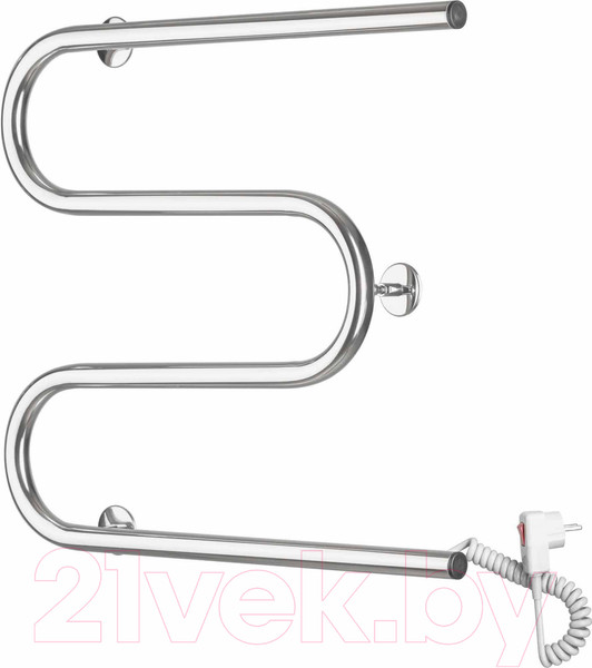 Изображение товара Полотенцесушитель электрический Ростела М-образный 50x60 (кабель с кнопкой, правый)