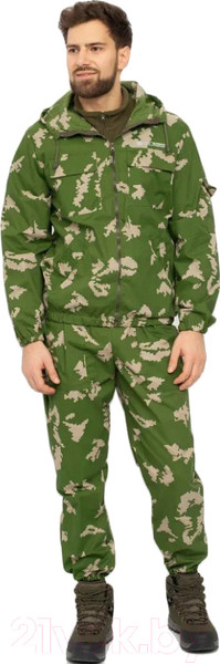 Изображение товара Костюм для охоты и рыбалки Huntsman Стрелок летний Сорочка смесовая Березка (р-р 60-62/182-188)