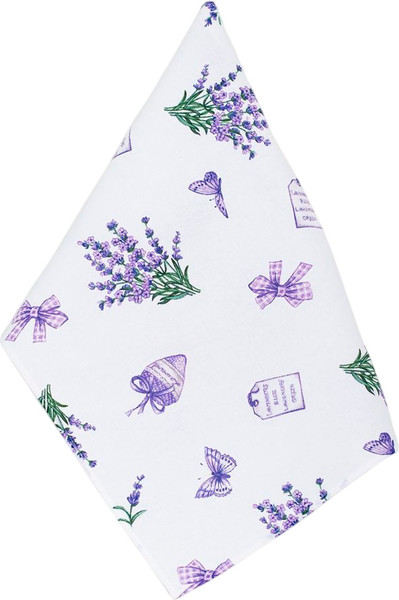 Изображение товара Полотенце АртПостель Сиреневая дымка из рогожки (50x70)