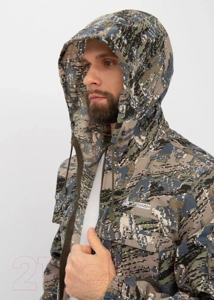 Изображение товара Костюм для охоты и рыбалки Huntsman Стрелок летний Сорочка смесовая Лабиринт (р-р 44-46/182-188)