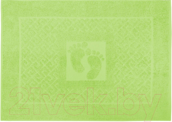 Изображение товара Полотенце АртПостель Ножки классик Светло-зеленый (50x70)