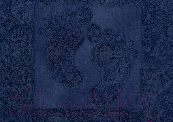 Изображение товара Полотенце АртПостель Ножки классик Темно-синий (50x70)