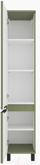 Изображение товара Шкаф-пенал для ванной Brevita Enfida 35 / ENF-05035-0801L