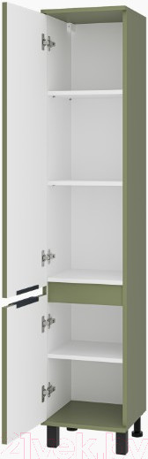 Изображение товара Шкаф-пенал для ванной Brevita Enfida 35 / ENF-05035-0801L