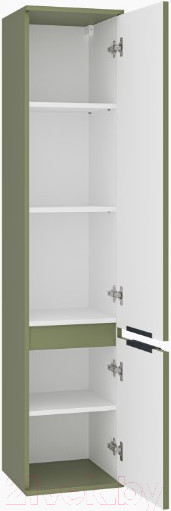 Изображение товара Шкаф-пенал для ванной Brevita Enfida 35 / ENF-05035-0801R