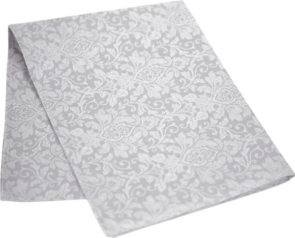 Изображение товара Полотенце АртПостель Вензель из рогожки (50x70, серый)