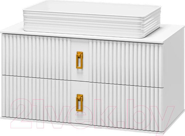Изображение товара Тумба под умывальник Brevita SEV-09090-0102Я (белый)