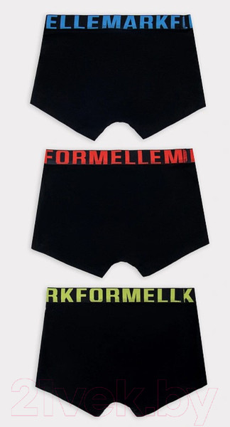 Изображение товара Комплект мужских трусов Mark Formelle 411215-3 (р.86-96, черный-3)