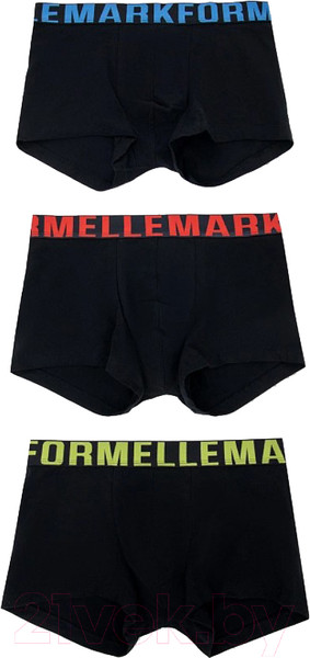 Изображение товара Комплект мужских трусов Mark Formelle 411215-3 (р.98-108, черный-3)
