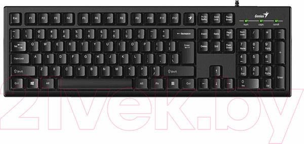 Изображение товара Клавиатура Genius SlimStar 100 (черный)