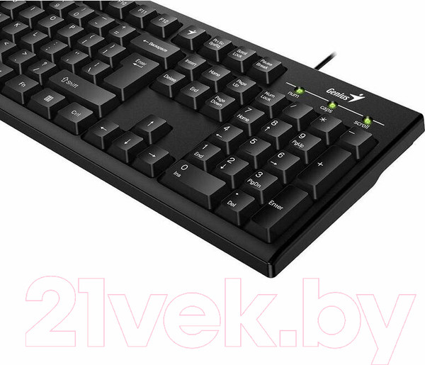 Изображение товара Клавиатура Genius SlimStar 100 (черный)