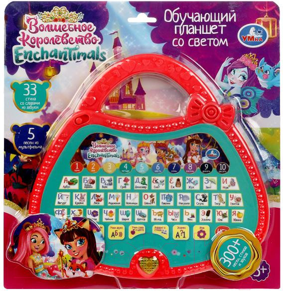 Изображение товара Развивающая игрушка Умка Обучающий планшет Энчантималс / HT669-R3