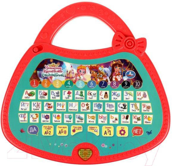 Изображение товара Развивающая игрушка Умка Обучающий планшет Энчантималс / HT669-R3