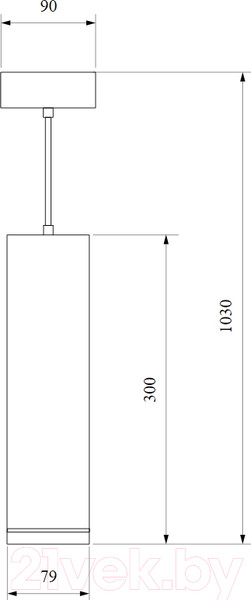 Изображение товара Потолочный светильник Elektrostandard DLR023 12W 3000K (белый матовый)
