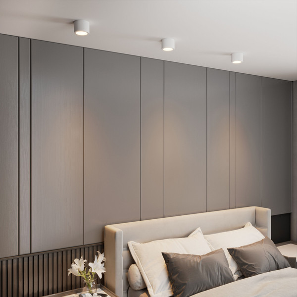 Изображение товара Точечный светильник Elektrostandard DLR026 6W 3000K (белый матовый)