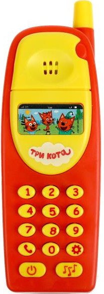 Изображение товара Развивающая игрушка Умка Музыкальный телефончик Три Кота / ZY1272023-R1 