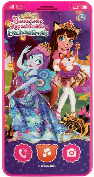 Изображение товара Развивающая игрушка Умка Обучающий телефончик Энчантималс /  HT830-R46