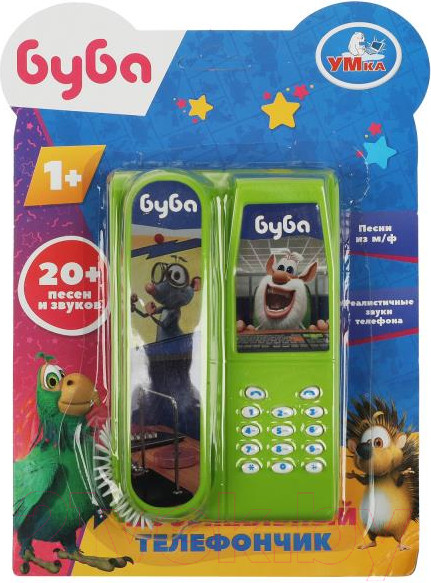 Изображение товара Развивающая игрушка Умка Музыкальный телефончик Буба / ZY287276-R