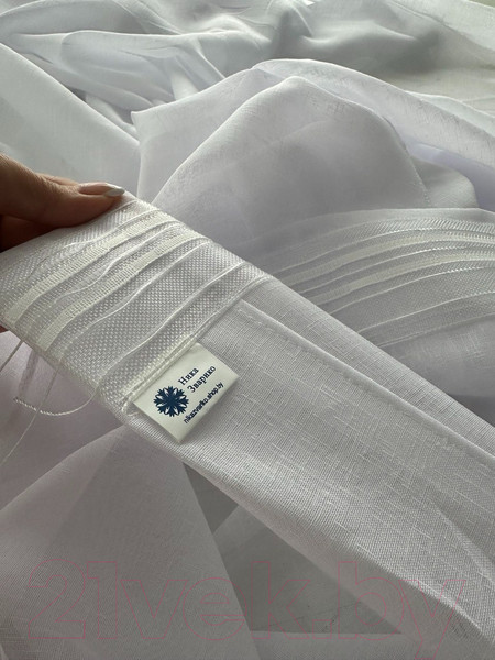 Изображение товара Гардина Ника Зварико 777175 320x175-125 (белый 001)