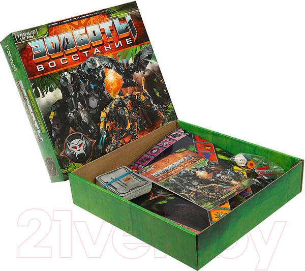Изображение товара Настольная игра Умные игры Зооботы. Восстание / 4650250597889