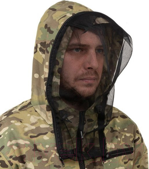 Изображение товара Костюм для охоты и рыбалки Helios Тайфун противомоскитный (р-р 56-58/182-188, мультикам)