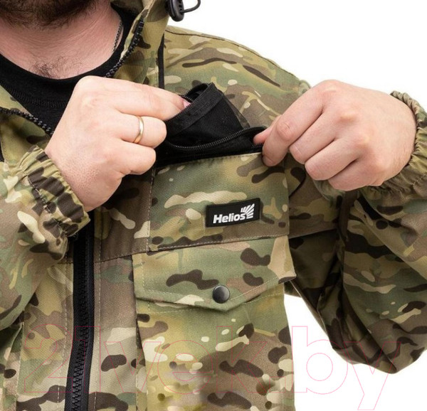 Изображение товара Костюм для охоты и рыбалки Helios Тайфун противомоскитный (р-р 56-58/182-188, мультикам)