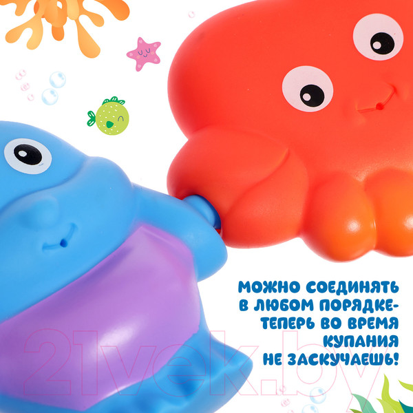 Изображение товара Игра для ванной Крошка Я Веселые соединялки 638-79 / 10122467