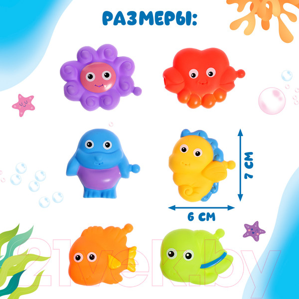 Изображение товара Игра для ванной Крошка Я Веселые соединялки 638-79 / 10122467